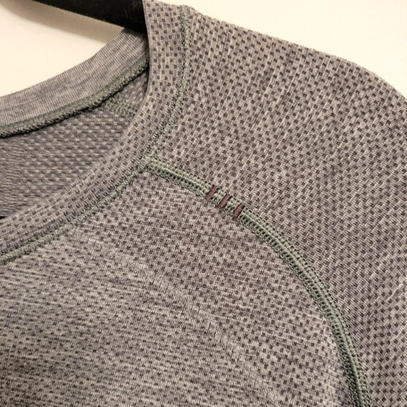 LULULEMON Men's XL Metal Vent Tech long sleeve shirt Slate gray athleisure - Picture 3 of 11